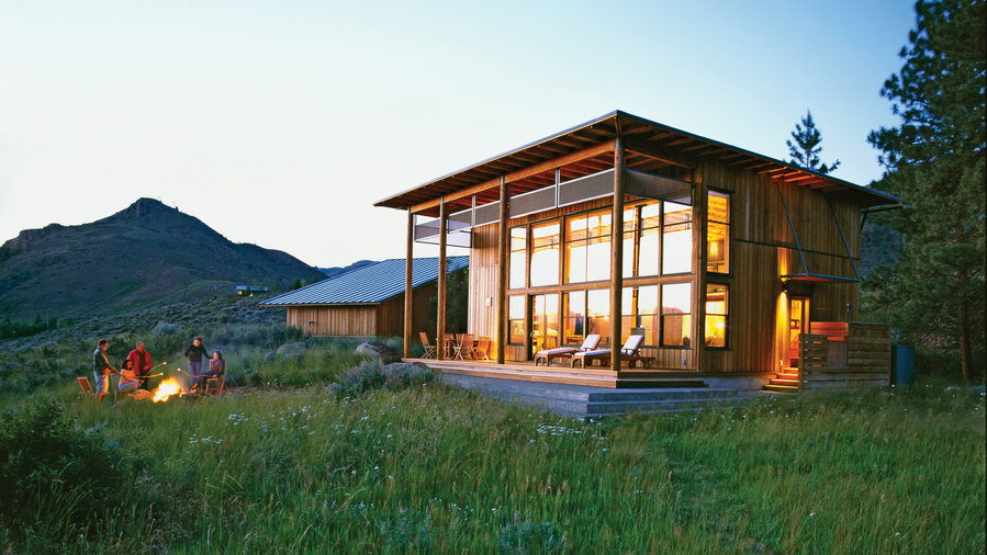 A Small Cabin Home That Lives Big - Sunset Magazine - Sunset Magazine