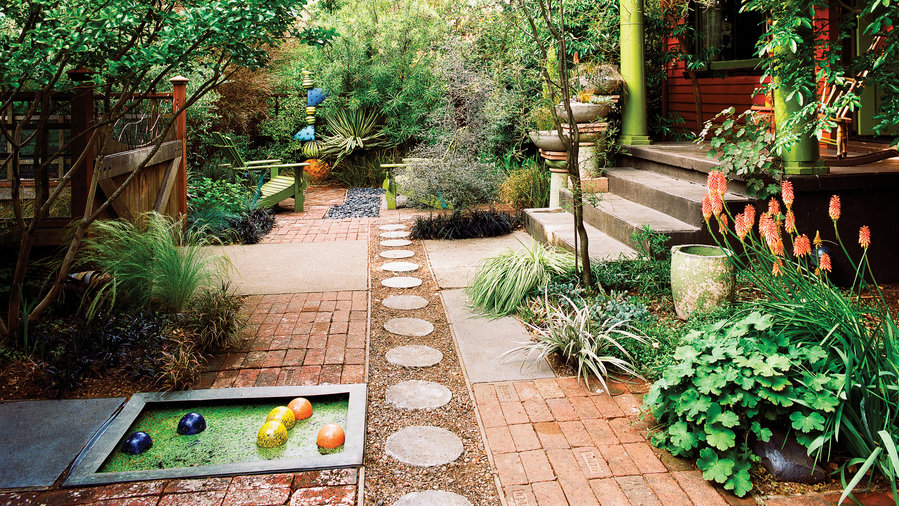 Playful Front Yard Makeover - Sunset Magazine - Sunset ...