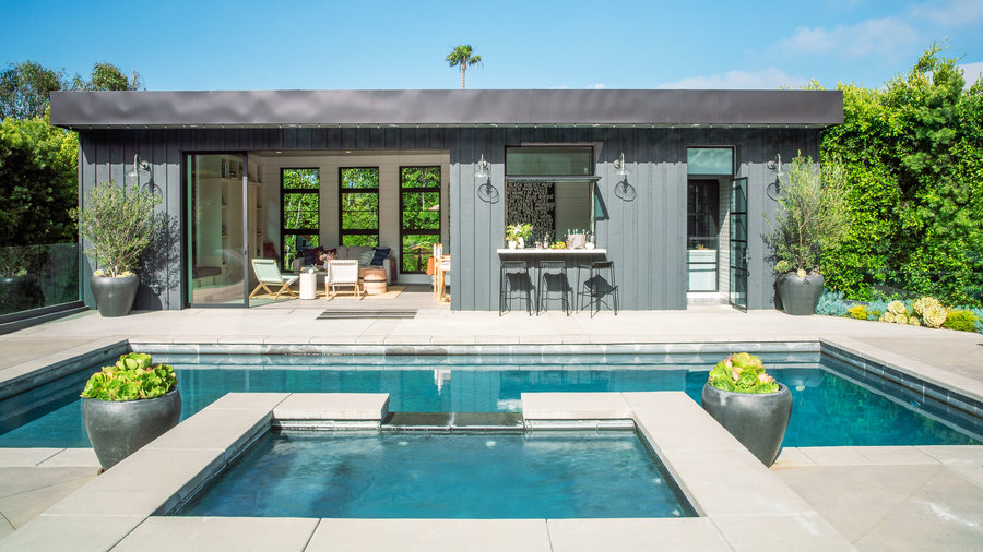 How to Design  a Show Stopping Pool  House  Sunset Magazine 